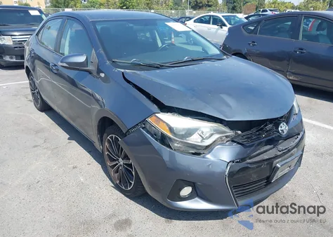 2016 Toyota Corolla S Plus z USA, uszkodzony, nr VIN 5YFBURHE7GP545517